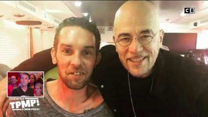 Il est sauvé par Pascal Obispo après avoir fait un accident de moto