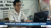 Penyandang Autisme di Musi Banyuasin Membuat Iqro Bahasa Isyarat