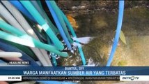 Warga Kalidadap Manfaatkan Sumber Air yang Terbatas