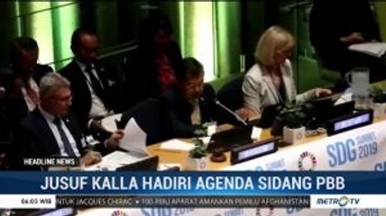 JK Bicara Komitmen Indonesia dalam Pembangunan Berkelanjutan di Forum PBB