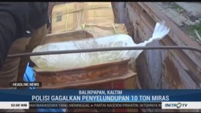 Polres Balikpapan Gagalkan Penyelundupan 10 Ton Miras