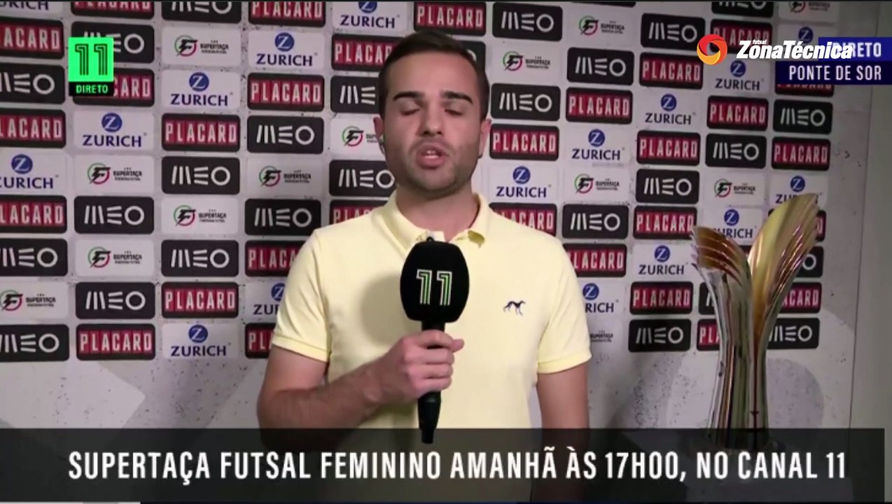 Supertaça Futsal Feminino 2019 | Antevisão Pedro Henriques e Inês Fernandes