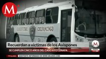 Recuerdan a victimas de los Avispones en la noche de Iguala