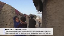 Afghan election: 15 hopefuls, 3 contenders, 1 task: negotiating with Taliban