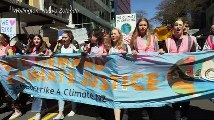 Miles de jóvenes volvieron a marchar por el clima