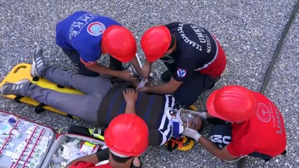 AFAD'ın deprem tatbikatı gerçeği aratmadı - MUŞ