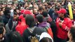 Gestores de convivencia de la Alcaldía retiran a dos violentos de la marcha estudiantil