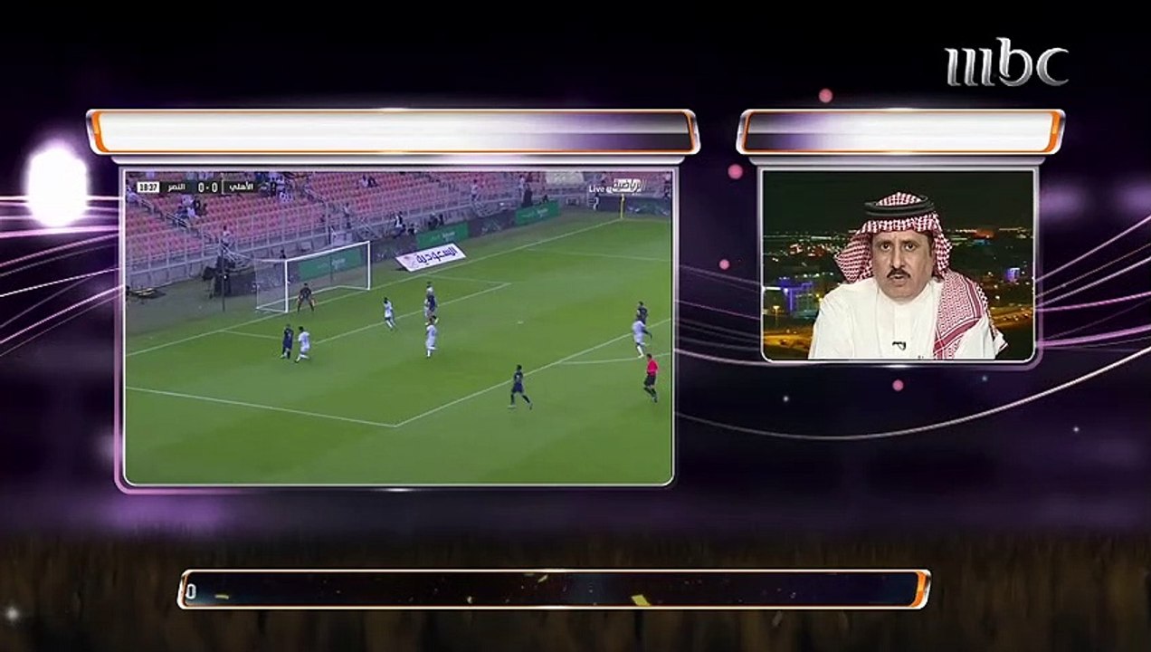 أحمد الشمراني: حمد الله كان يبحث عن ضربة جزاء أكثر من بحثه عن الهدف