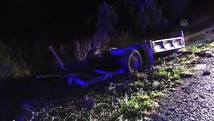 Tır ile traktör çarpıştı: 5 yaralı - İZMİR