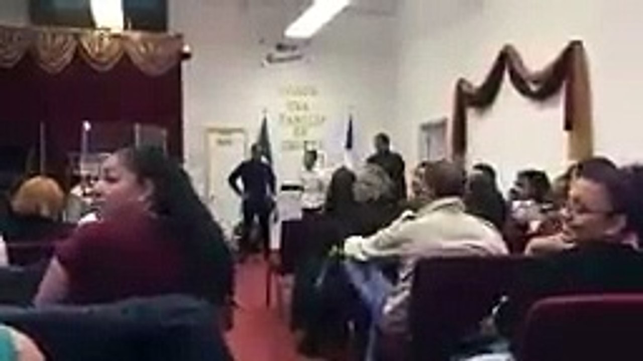 Borracho en la iglesia