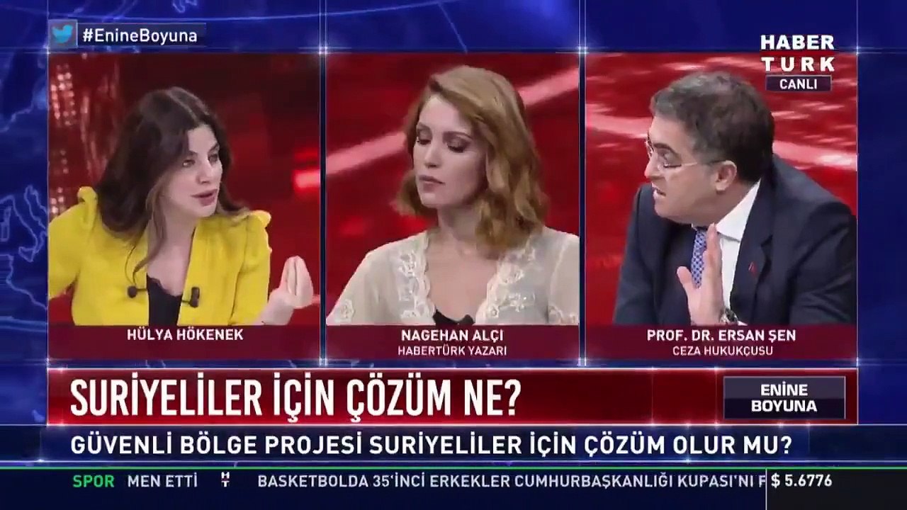 Prof. Ersan Şen ile Nagehan Alçı canlı yayında tartıştı; moderatör 'Acil olarak bir reklam' diyerek yayını kesti