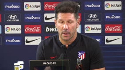 Atlético - Simeone : "Le Real s'est beaucoup amélioré"