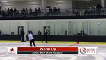 2019 Fall Competitive Invitational - Junior and Senior Men Short Program - Okotoks, Gold Arena