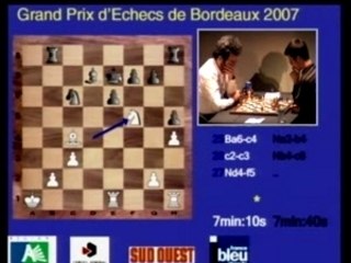 Romain Edouard vs Alberto David GP Echecs Bordeaux 07 2/3