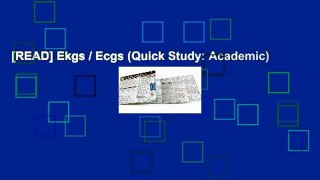 [READ] Ekgs / Ecgs (Quick Study: Academic)