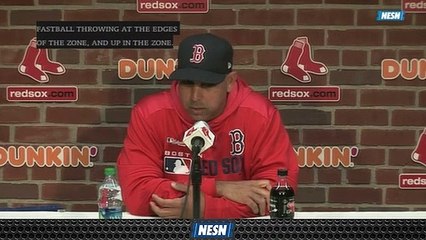 Alex Cora Details Nathan Eovadli's Roller Coaster Season