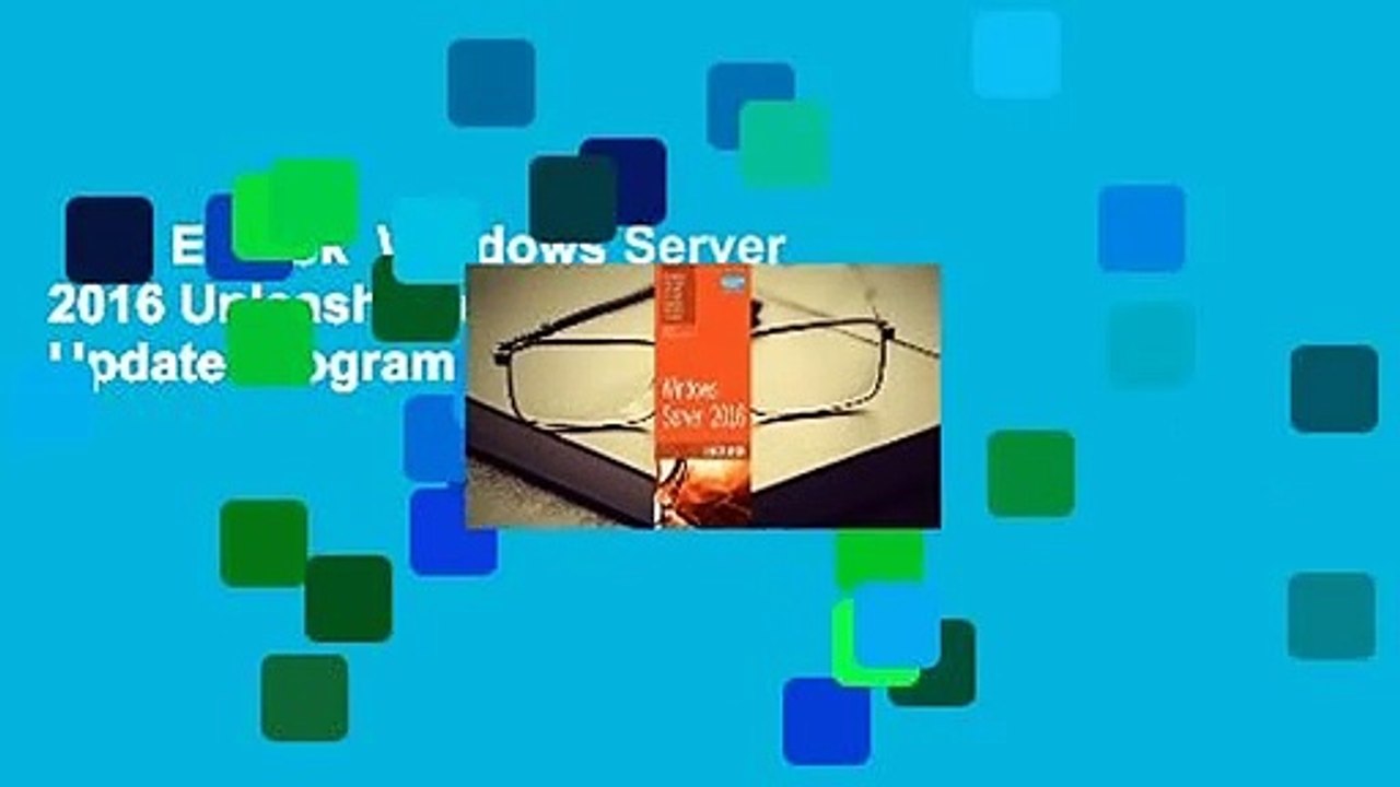 Full E-book  Windows Server 2016 Unleashed (Includes Content Update Program)  Review