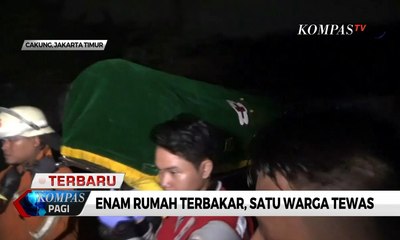 Rumah Terbakar, 1 Orang Tewas