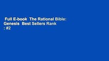 Full E-book  The Rational Bible: Genesis  Best Sellers Rank : #2