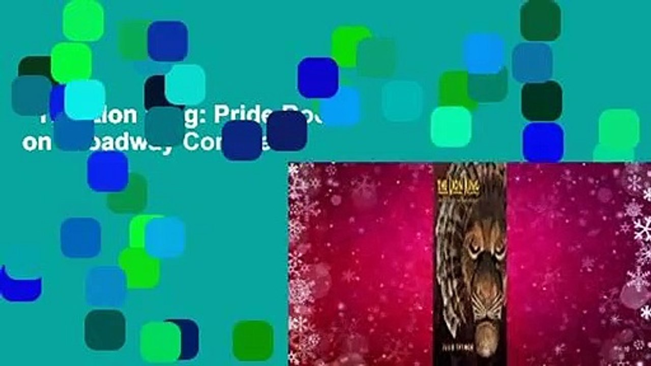 The Lion King: Pride Rock on Broadway Complete