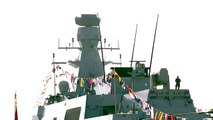 Erdoğan, Milli savaş gemisi Kınalıada'nın Deniz Kuvvetleri'ne teslim törenine katıldı