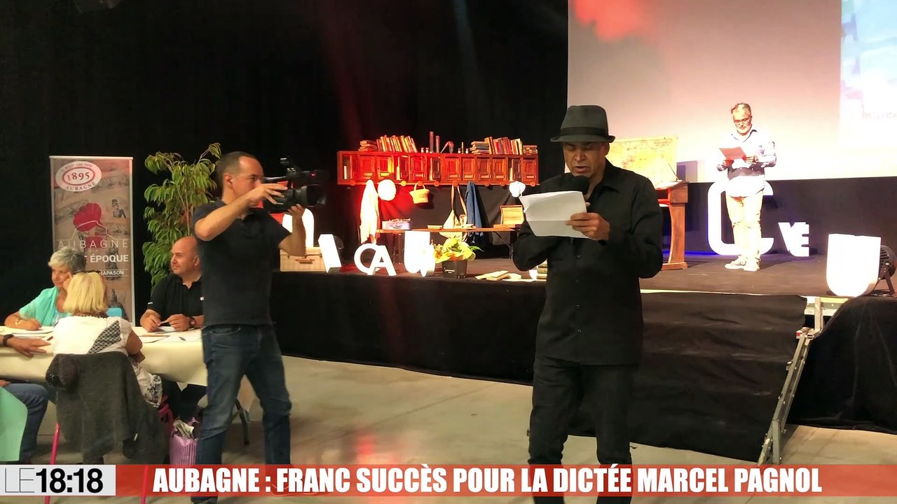 Aubagne : franc succès pour la dictée Marcel Pagnol