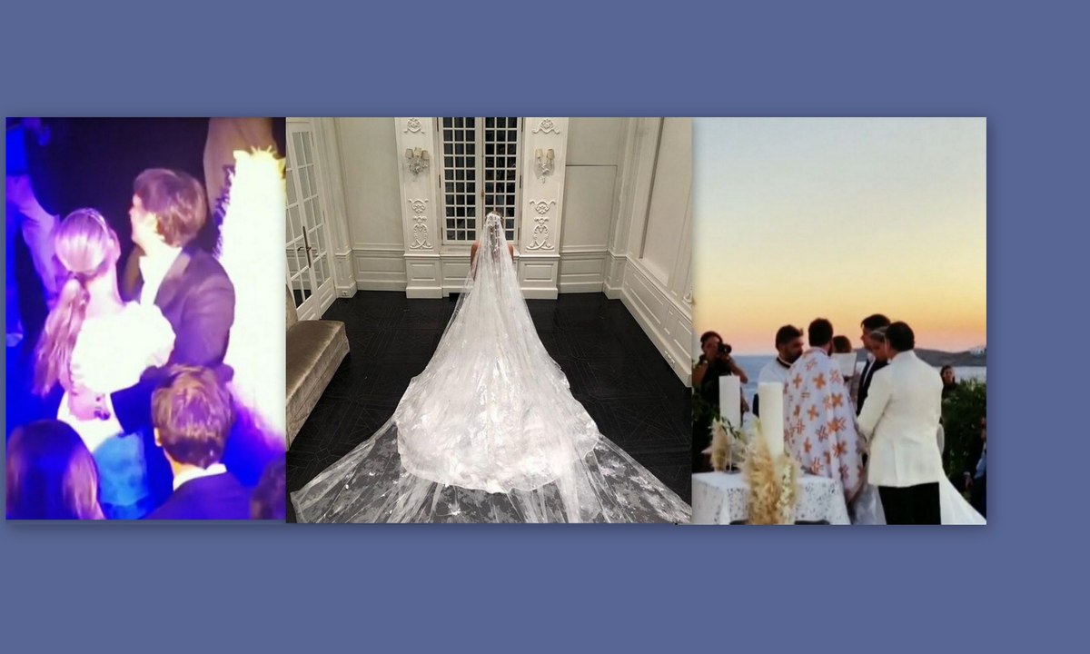 Ο ρομαντικός γάμος τους στη Μύκονο- Το μυστήριο και η λαμπερή δεξίωση!