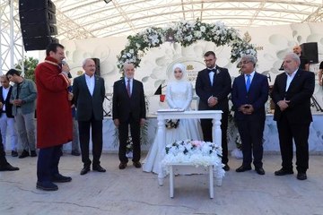 Chp genel başkanı kılıçdaroğlu nikah şahidi oldu