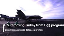 U.S. removing Turkey from F-35 fighter jet program