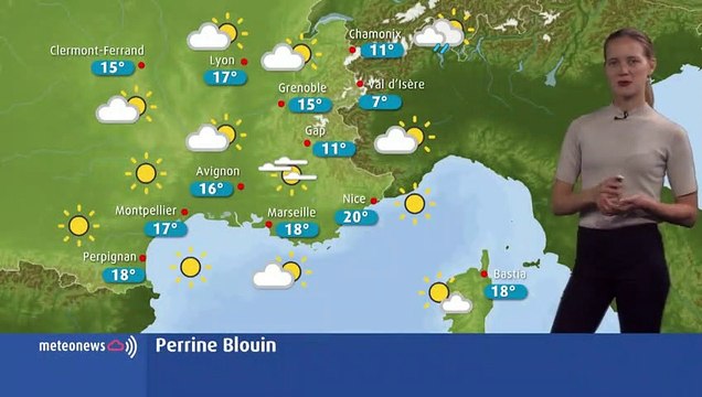 Votre météo de ce lundi 30 septembre : quelques nuages en attendant les orages