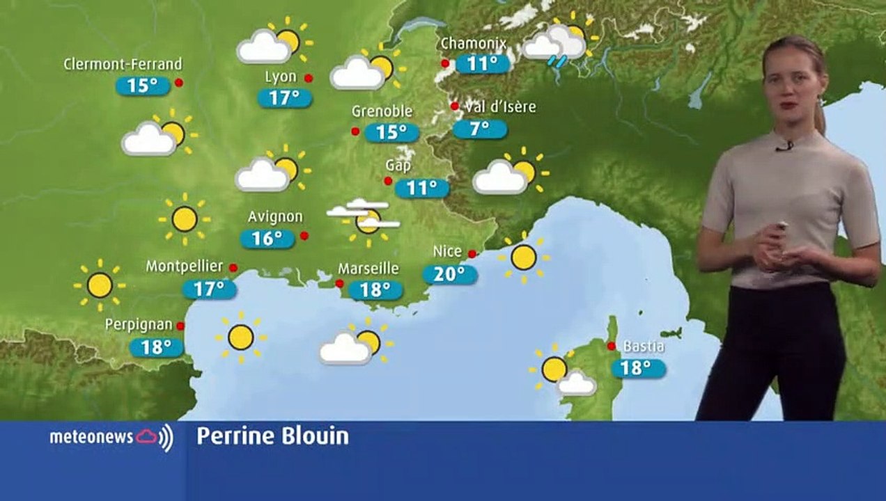 Votre météo de ce lundi 30 septembre : quelques nuages en attendant les orages