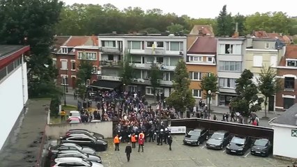 Les supporters d'Anderlecht mécontents