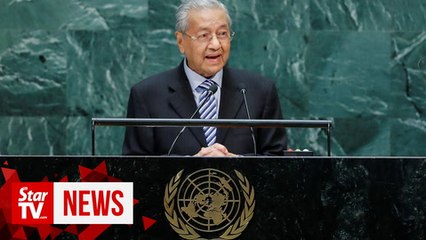 Dr M tells UN general assembly: Modify veto power to prevent abuses