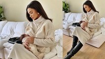 Amy Jackson breastfeeds baby Andreas; Photo goes VIRAL | FilmiBeat