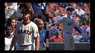 MLB Baseball - Los Angeles Dodgers @ San Francisco Giants - MLB The Show 19 Simulation Full Game 29/9/19
