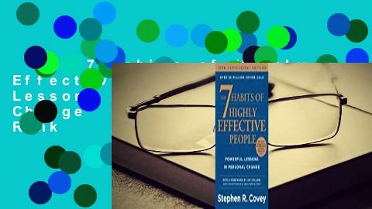 The 7 Habits of Highly Effective People: Powerful Lessons in Personal Change  Best Sellers Rank