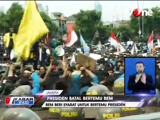 Presiden Jokowi Batal Bertemu BEM
