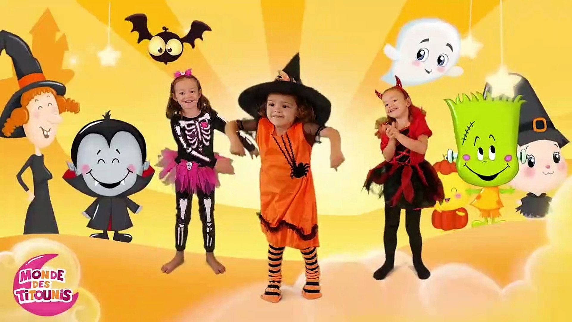 Monde Des Titounis Petite Sorcière Abracadabra - Comptines d'Halloween et danse - Titounis - Dailymotion Video