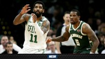 Kyrie Irving Elbowed In Mouth During Pickup Game