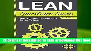 About For Books  Lean QuickStart Guide: A Simplified Beginner s Guide To Lean Complete