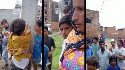 VIDEO: सहेली की ससुराल पहुंचकर युवती ने किया हंगाम तो पकड़कर परिजनों ने पीटा