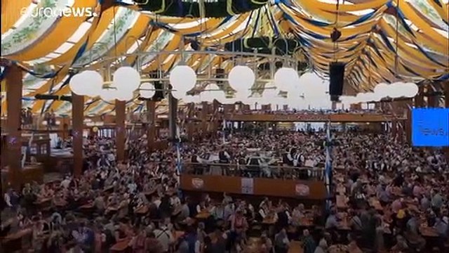 Giant beers, tips and 15-hour shifts: A day in the life of an Oktoberfest waitress