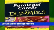 Full version  Paralegal Career For Dummies  Review