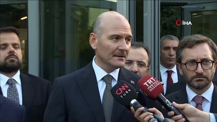 İçişleri Bakanı Soylu'dan Deprem Açıklaması