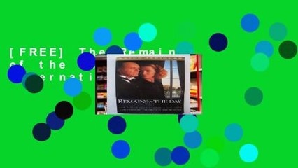 [FREE] The Remains of the Day (Vintage International)