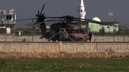 Fırat'ın doğusunda yedinci ortak helikopter uçuşu - ŞANLIURFA