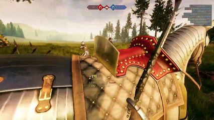 Mordhau- Dismounting Cavalry Compilation