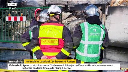 Incendie d'un site Seveso à Rouen : l'agglomération est "polluée"