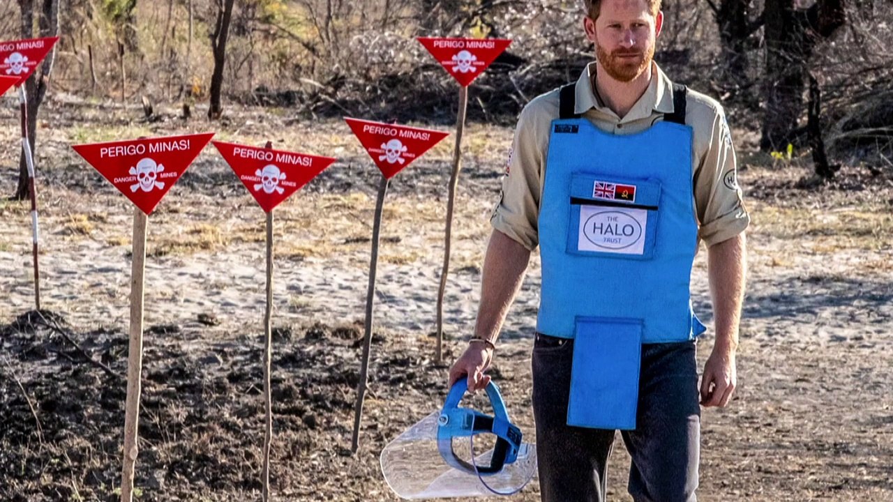 Prinz Harry wandelt auf den Spuren seiner Mutter Diana