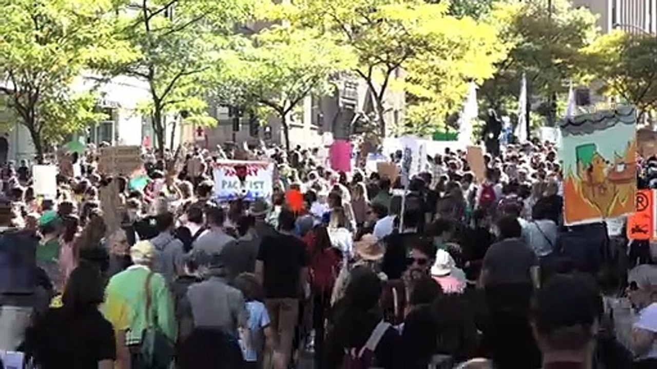 Hunderttausende demonstrieren weltweit fürs Klima